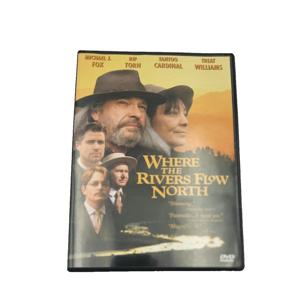 Where the Rivers Flow North (DVD, 2003) Michael J. Fox Rip Torn Very Good